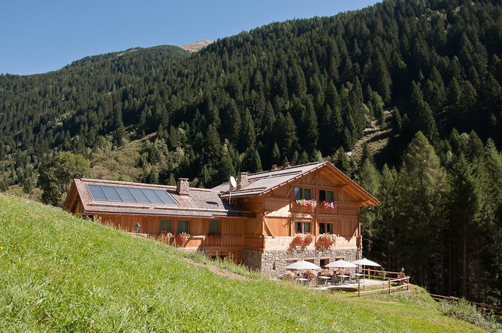 Chalet Alpenrose Bio Wellness Naturhotel Cogolo Exterior foto